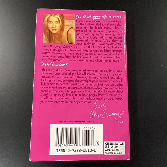 All the Days of My Life by Alison Sweeney - Paperback Novel - Picture 2 of 7